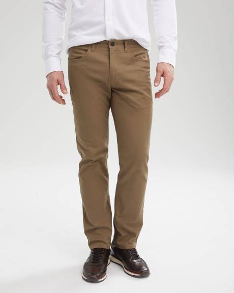 Pantalon Extensible &agrave; 5 Poches Coupe Droite - 30''