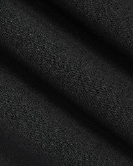 T-Shirt Classique à Manches Courtes et Col V