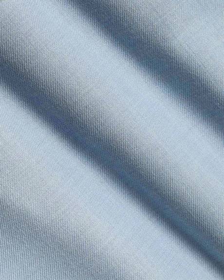 Pantalon de Complet Bleu P&acirc;le &agrave; Coupe &Eacute;troite