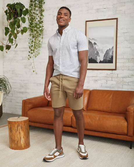 Heavy Knit Jogger Short &ndash; 9"