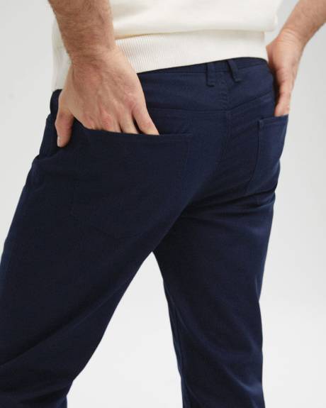 Pantalon Extensible &agrave; 5 Poches Coupe Droite &ndash; 32"