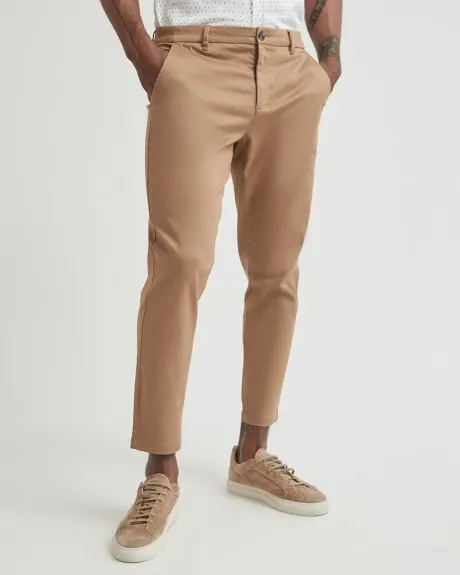Slim Fit Cropped Chino Pant - 28"