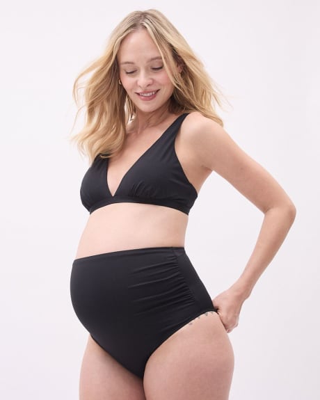 High-Rise Bikini Bottom - Thyme Maternity