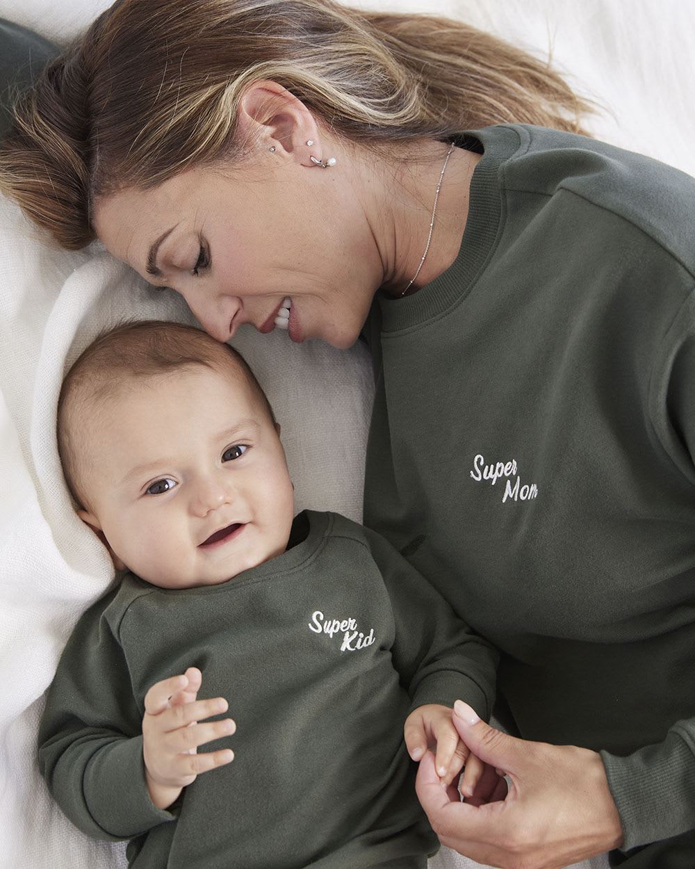 French Terry "Super Kid" Sweatshirt - Thyme Maternity