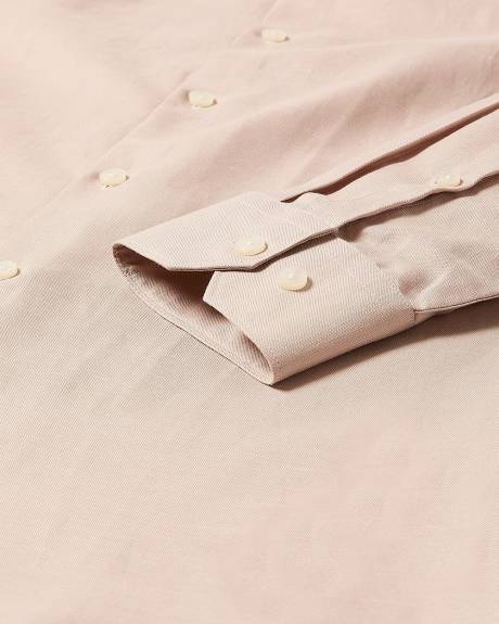 Tailored-Fit Linen Dress Shirt