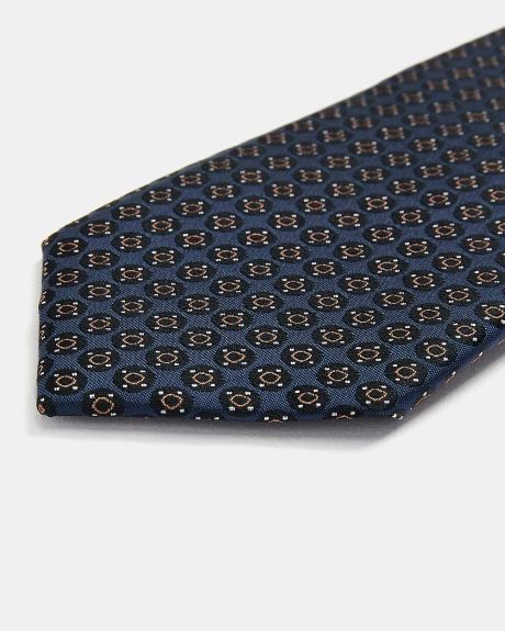 Regular Two-Tone Micro Pattern Tie