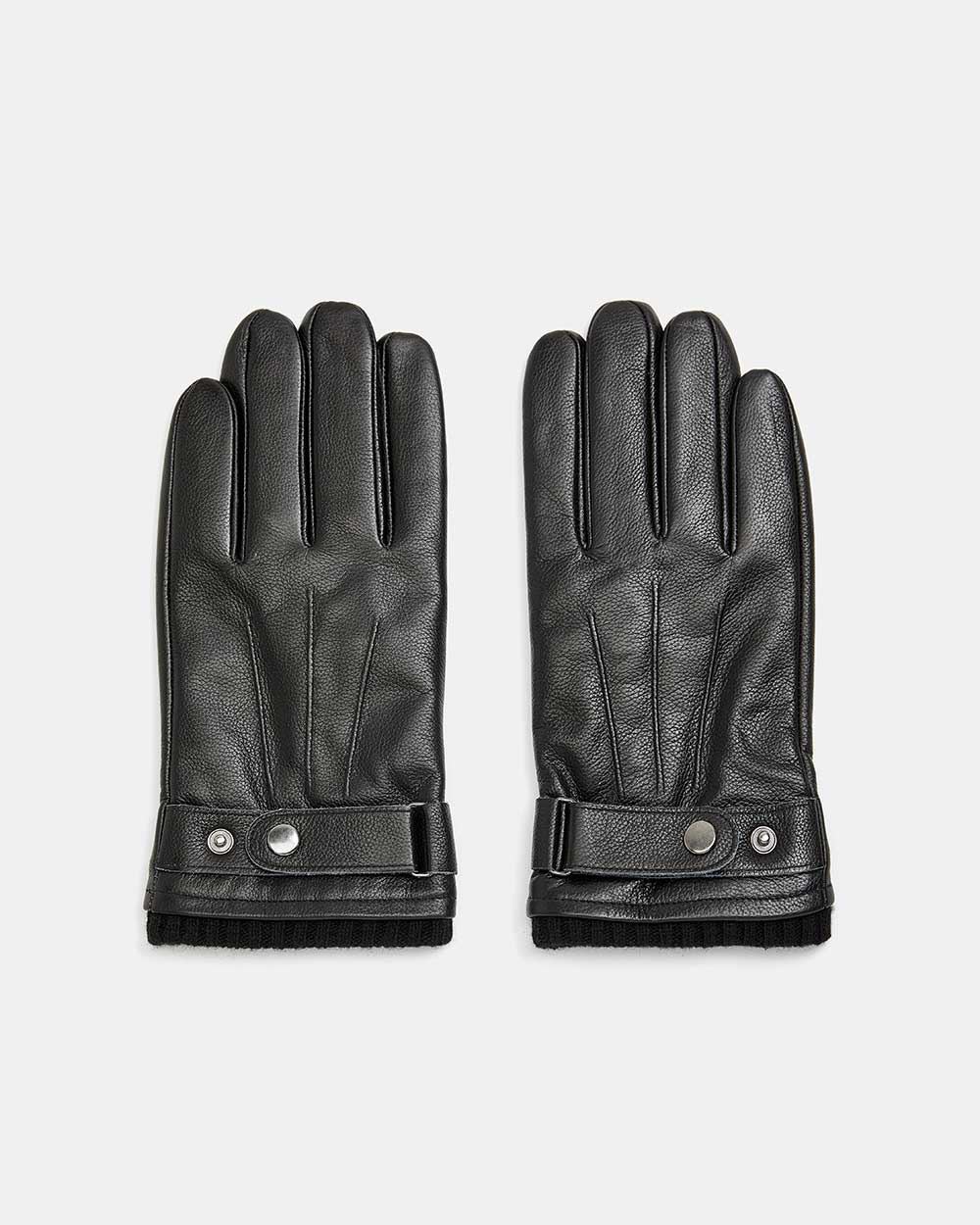 Black Leather Glove | RW&CO.