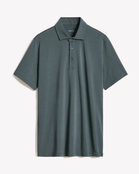 Short-Sleeve Supima (R) Cotton Polo
