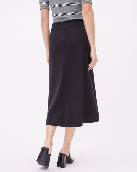 High-Rise Flare Skirt