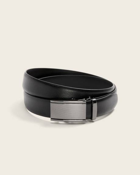 Ceinture en Cuir avec Plaque Automatique 30mm