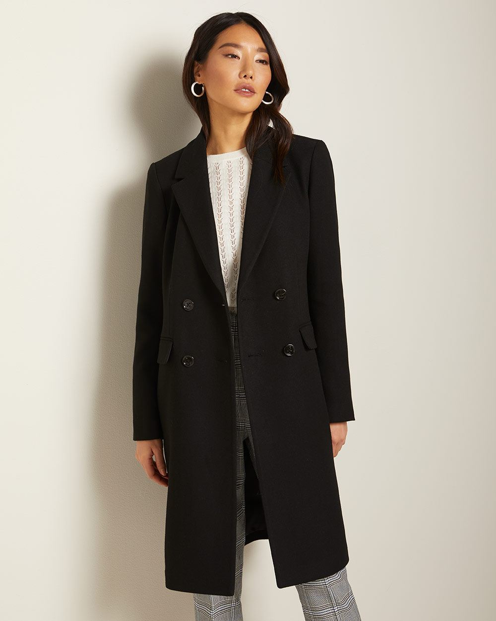 Long Double-breasted coat | RW&CO.