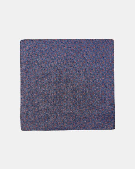 Rosewood Flowers Pocket Square