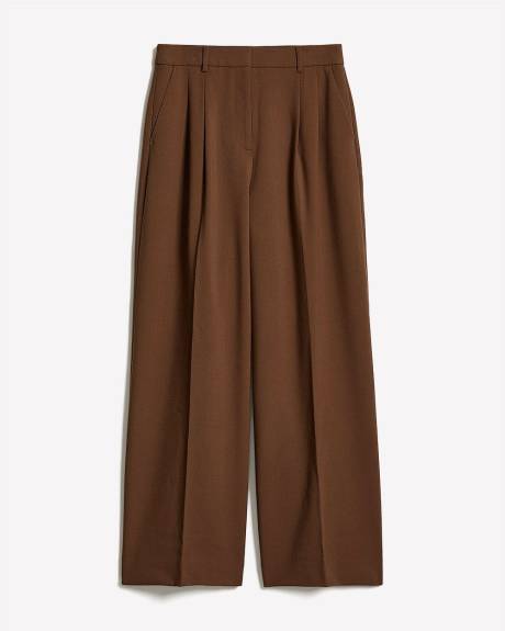 Wide-Leg High-Rise Pant