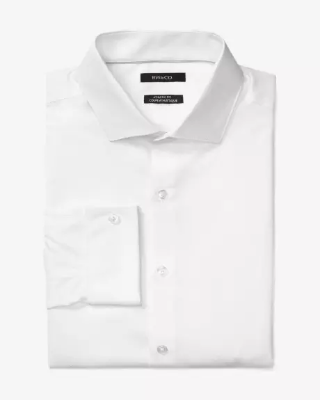 Athletic Fit Dress Shirt with French cuff