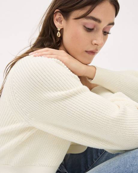 Bol&eacute;ro Ouvert &agrave; Manches Longues