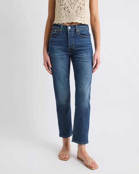 Wedgie Straight-Leg Cropped Jeans - Levi's