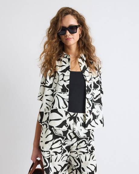 Scoop-Neck Ribbed Cami with Spaghetti Straps