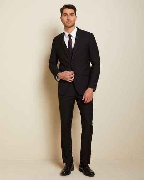 Essential Slim Fit Wool-Blend Suit Blazer - Short