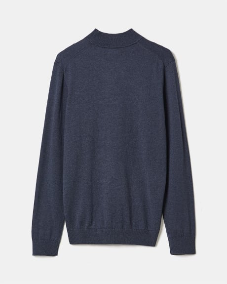 Essential Mock-Neck Sweater
