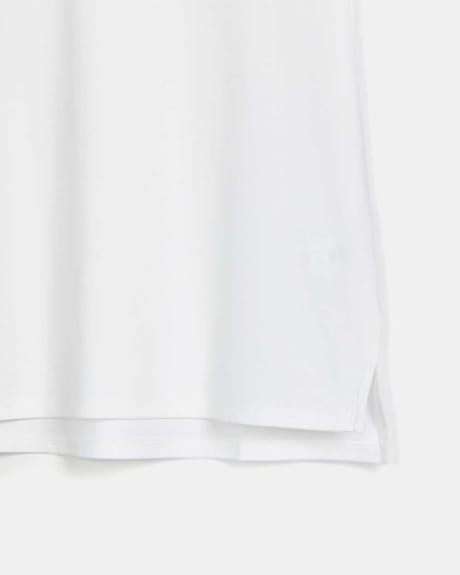 T-Shirt Boxy Blanc en Coton