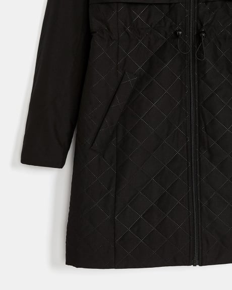 Quilted Hooded Parka