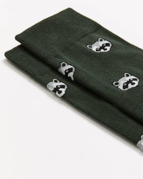 Raccoon Socks