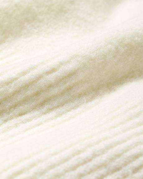 Long-Sleeve Crew-Neck Bow Sweater