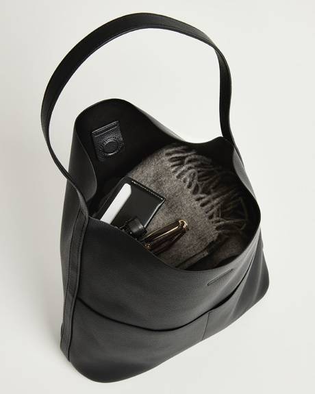 Faux Leather Tote Bag