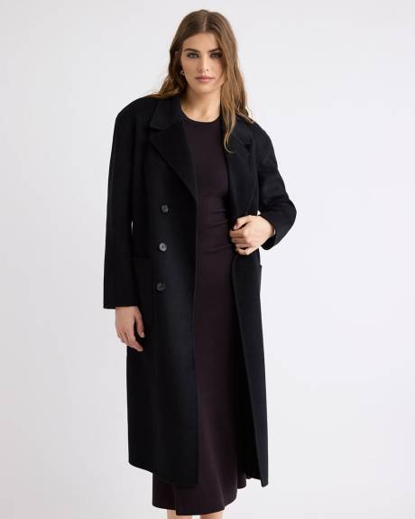 Robe Midi Sans Manches et Col Rond avec Découpes au Dos
