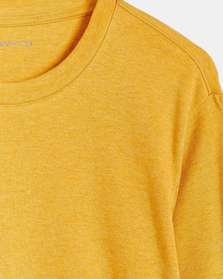Soft Touch Long-Sleeve Crew-Neck T-Shirt