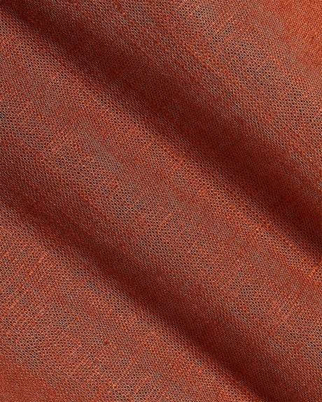 Linen High-Waisted Bermuda