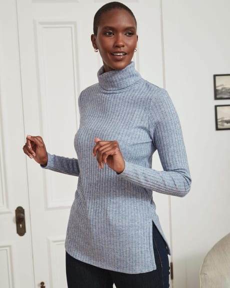 Turtleneck Knitted Tunic