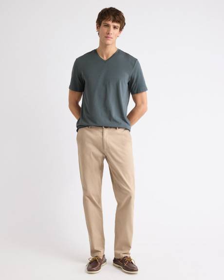 Solid Supima (R) Cotton V-Neck T-Shirt