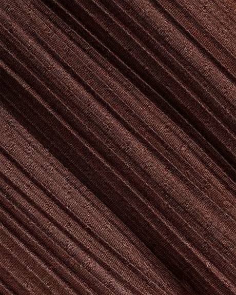 Sleeveless Pleated Maxi Dress