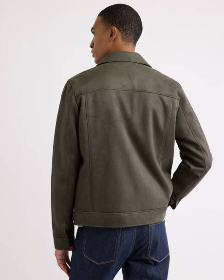 Faux Suede Milkman Jacket