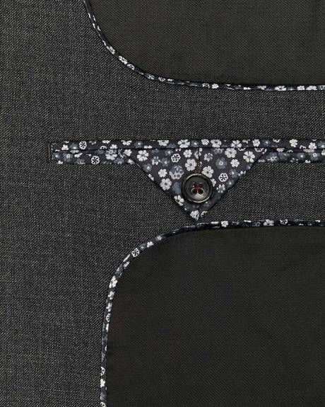 Essential Athletic Fit Dark heather grey suit Blazer