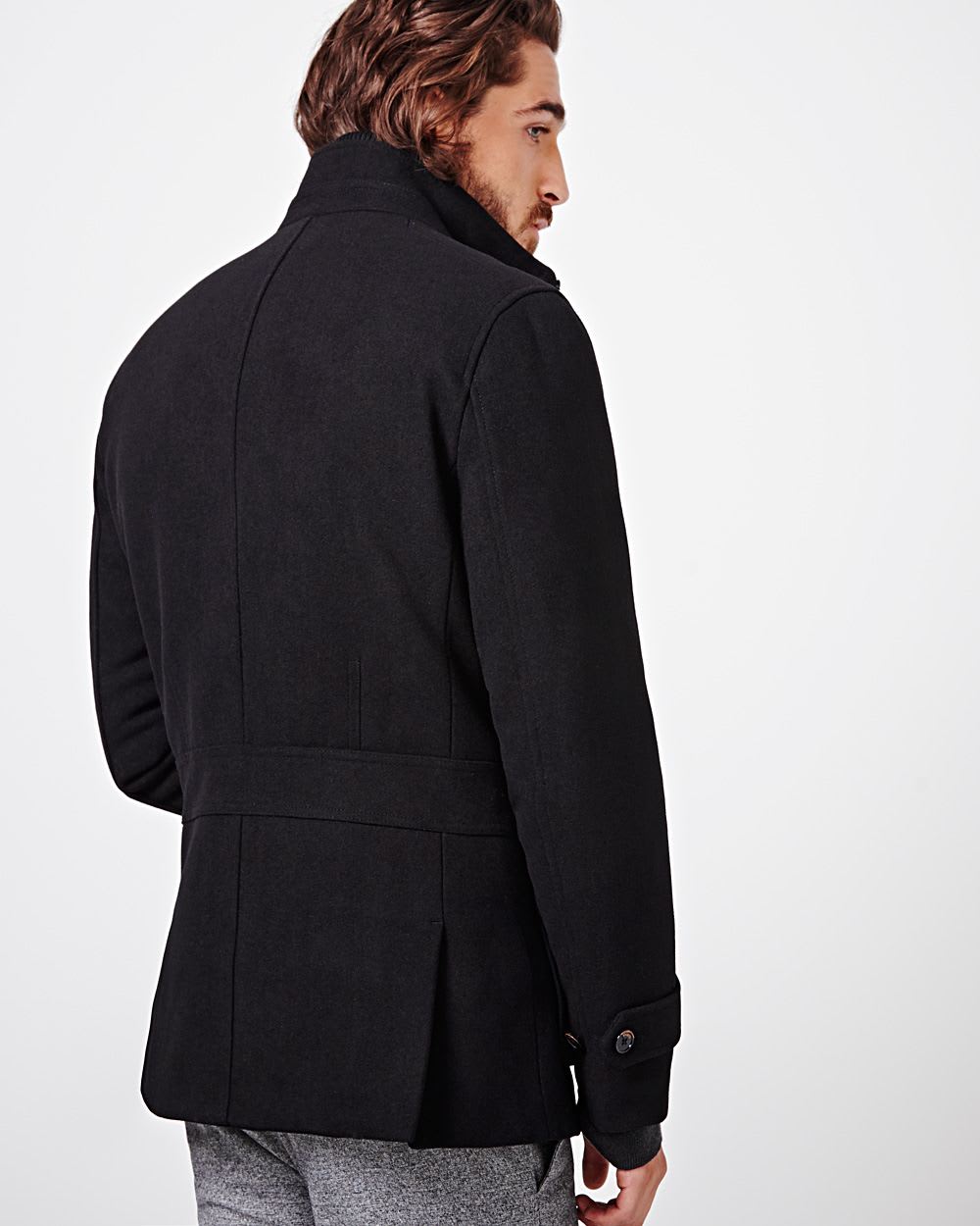 Essential wool-blend jacket | RW&CO.