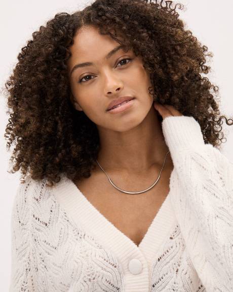 Collier Court avec Tube Courb&eacute; en M&eacute;tal