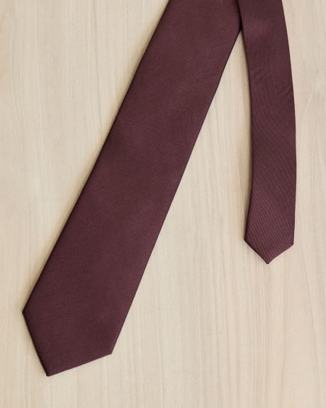 Cravate Régulière Unie