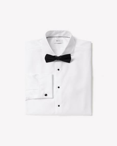 Supima (R) Cotton Slim-Fit Tuxedo Shirt with French Cuffs
