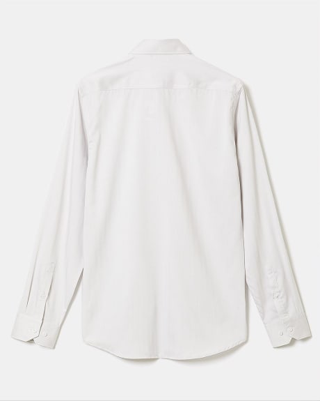 Tailored-Fit Herringbone Dress Shirt
