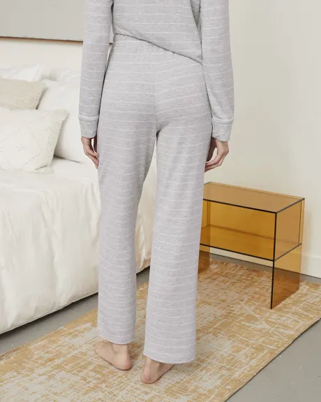 Straight Leg Pyjama Pant with Drawstring