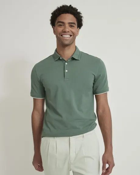 Solid Coolmax (R) Polo