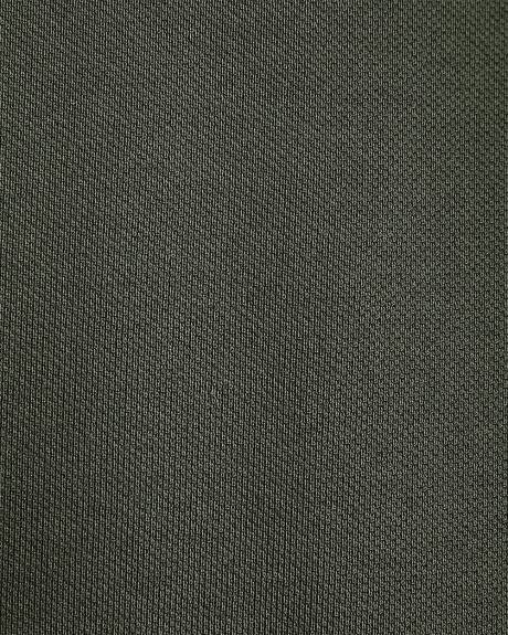 Long-Sleeve Piqué-Knit Shirt