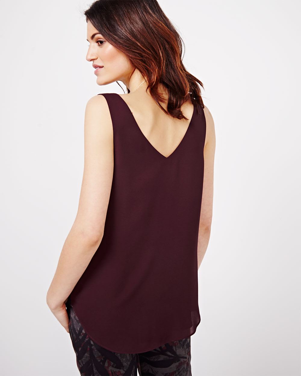 Solid Cami Blouse RW&CO.