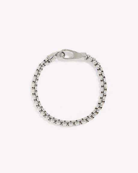 Stainless Steel Box Chain Bracelet
