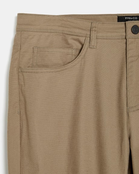 5 Pocket Linen Blend Pant