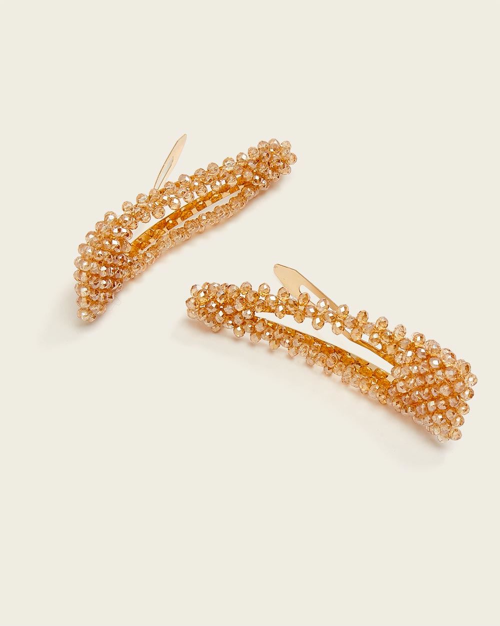 Beaded Hair Clips Set of 2 RW&CO.