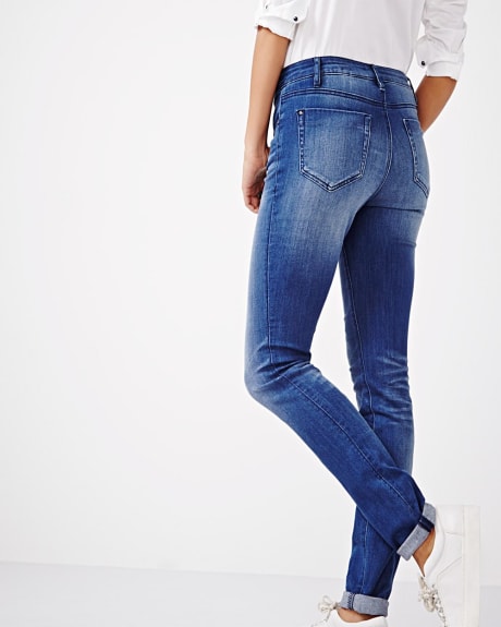 Skinny stretch modal jean in medium blue wash | RW&CO.