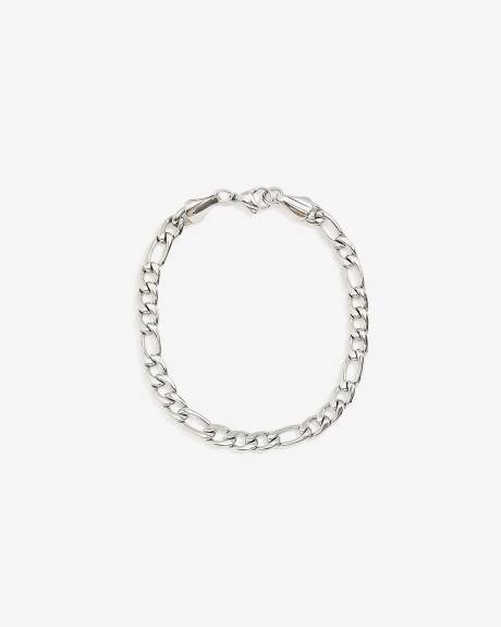 Stainless Steel Figaro Bracelet